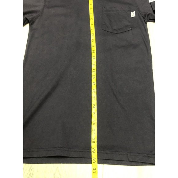 Tyndale Flame Resistant FR 8 Cal 2 Cat Navy Blue Long Sleeve Shirt Small USA - Picture 7 of 7